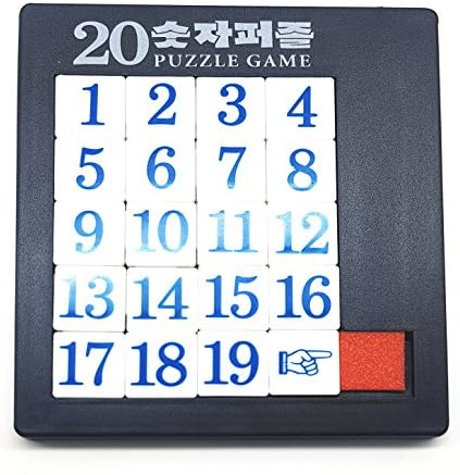 Wood Number Side Puzzle