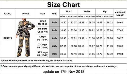 Women Bandage Jumpsuits Boat Neck Long Sleeves Floral Sexy Cutout Front Wide Leg Long Pants Rompers - Thumbnail 2