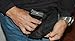Medium-DTOM Concealed Carry Fanny Pack RUGGED ULTRA-SOFT SUEDE LEATHER-Black