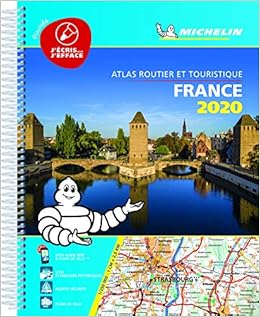 Amazon Fr Atlas France Plastifie Michelin 2020 Michelin Livres