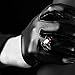 Mens Vintage Black Dragon Claw Gothic Rings 316L Stainless Steel Rock Punk Princess Cut Created Ruby Biker Bands Ring High Polished Size 8