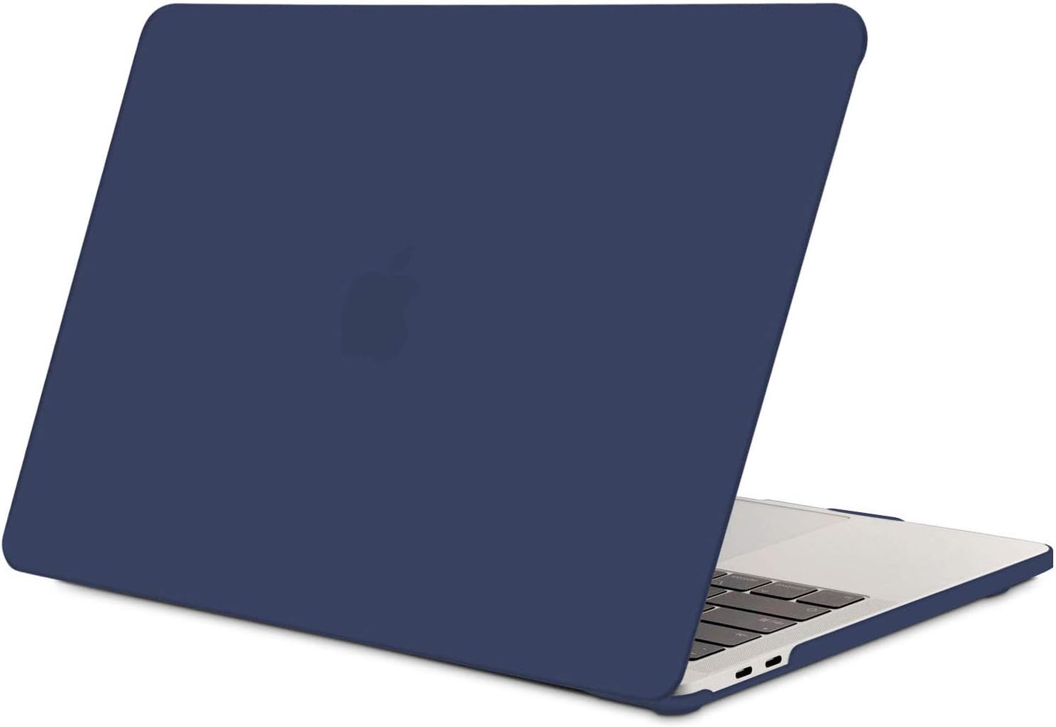 TECOOL MacBook Pro 13 Inch M2 2022 M1 2020-2016 A2338 A2289 A2251 A2159 A1989 A1706 A1708 Touch Bar Slim Plastic Hard Case Cover Navy Blue
