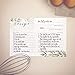 Farmhouse Greenery Recipe Cards from Dashleigh, 48 Cards, 4x6 inches, Sage Green and White, Water-Resistant and Double-Sided (Farmhouse Recipe Cards)