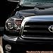 AKKON - For Toyota Tundra Pickup Chrome Clear Exclusive Halo Projector Ultra Bright SMD DRL LED Headlights