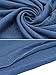 JustVH Maternity Fitted Elegant Gown Long Sleeve Off Shoulder Ruffles Maxi Photography Dress for Photoshoot Denim Blue