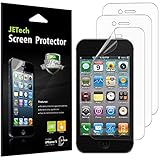JETech Screen Protector for Apple iPhone 4 and iPhone 4s, PET Film, 3-Pack