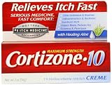 Cortizone-10 Max Strength Cortizone-10 Crme, 2oz Boxes (Pack of 2)