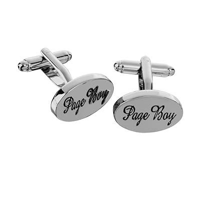 page boy cufflinks
