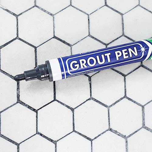 Grout Pen Dark Grey Revives & Restores Tile Grout Buy Online in UAE