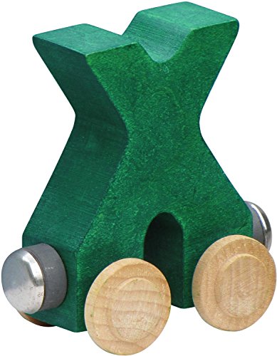 NameTrain Bright Letter Car X - Made in USA