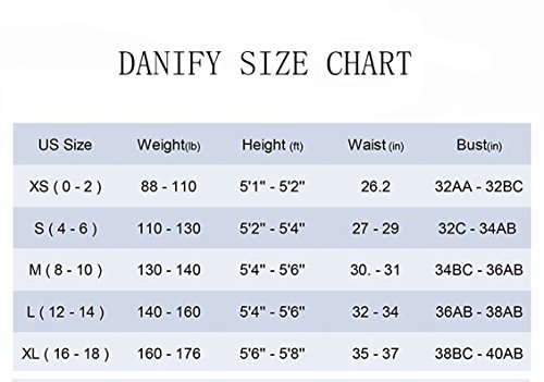 Danify size chart Outlet