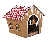 Companion Gear 70070 Holiday Gingerbread Cat Scratcher House