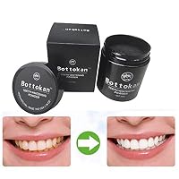 Creazy Teeth Whitening Powder Natural Organic Activated Charcoal Bamboo Toothpaste (E)