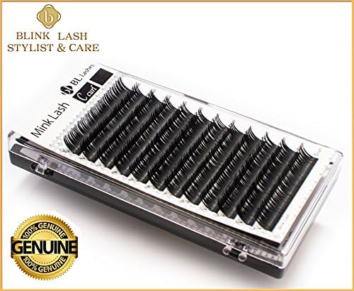 BL Lashes Mink eyelashes for eyelash extension C curl- thickness- 0,2 mm , length- 12 mm. NEW DESIGN from Blink Lash Stylist !!!
