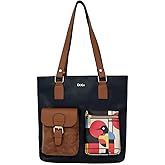 DOGO Multi Pocket Shoulder Bags for Women - Vegan Leather and Unique Design Handmade Womens Bags