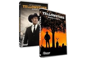 Yellowstone Season 5 Part 1-2, Complete Box Set, DVD Disc Collection