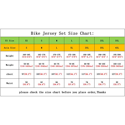 Men's Cycling Jersey Set MTB Bike Clothing Set Road Bicycle Shirts 3D Padded Shorts Quick-Dry Outdoor Riding Sportswear Grey Green - Thumbnail 6