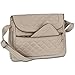Travelon Anti-Theft Quilted Convertible Handbag with RFID Wallet, Champagne