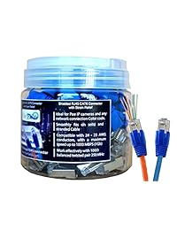 Campos de fibra con variación de conector