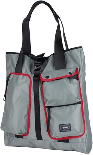 Amazon 吉田カバン Porter ポーター Compart コンパート トートバッグ 538 グレー Porter ポーター トートバッグ