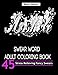 Swear Word Adult Coloring Book ( Black Edition): Over 45 Hilarious and Stress Relieving Swear Words Designs