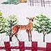 WONGS BEDDING Christmas Quilt Set King Rustic Christmas Tree Snowman Cardinal Holiday Wreath Pattern Bedding Solid Bedspread Coverlet with 2 Pillow Shams for All Season, Soft Microfiber Quilt 103