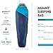 Winner Outfitters Mummy Sleeping Bag with Compression Sack, It's Portable and Lightweight for 3-4 Season Camping, Hiking, Traveling, Backpacking and Outdoor (Navy Blue/Deep Petrol Blue, 32