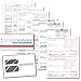 W2 Tax Forms 2021 - Tangible Values 6-Part, 50 Pack Laser Tax Form Kit with Envelopes