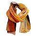 Datework Women Chinese Ink Style Wrap Lady Shawl Chiffon Scarf Scarves (Orange)