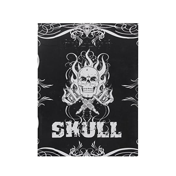 CUTICATE-1pcs-Tattoo-Book-Gothic-Skull-Skeleton-Pattern-Tattoo-Reference-Flash-Design-Book-for-Body-Art