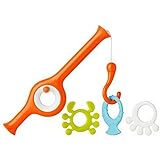 Boon Cast Fishing Pole Bath Toy, Orange