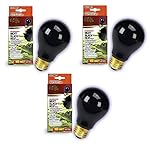 Zilla Night Black Incandescent Bulb 100 Watt (3 Pack)
