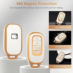 PIFOOG Key Fob Cover for Honda Accord 2023 HRV CRV