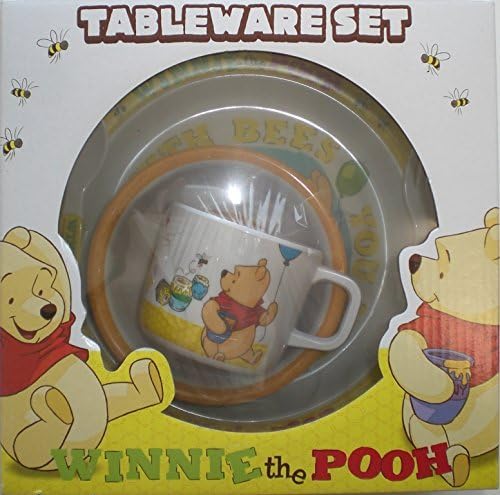 Winnie the Pooh tableware set tableware set plate cup bowl fork spoon Disney Disney
