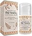 Retinol Moisturizer Cream 2.5% for Face & Eye Area with Vitamin E & Hyaluronic Acid for Anti Aging, Wrinkles & Acne – Best Night & Day Facial Cream by Simplified Skin 1.7 ozthumb 1