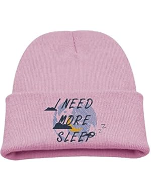 Need More Sleep Baby Warm Hat Cute Cotton Cap Beanies