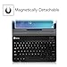 Fintie Keyboard Case for Samsung Galaxy Tab E 9.6 - Slim Fit PU Leather Stand Cover with Premium Quality [All-ABS Hard Material] Removable Wireless [Long Life Battery] Bluetooth Keyboard, Navy