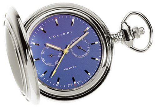 Colibri Pocket Watch with Money Clip Gift Set PWQ096909S in Oman
