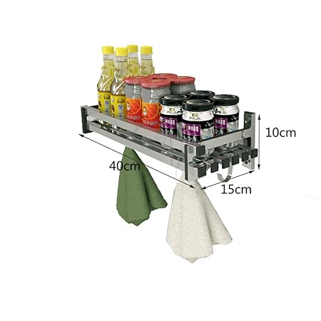 Colgador de Cocina para Cocina en Rack Colgador de microondas en ...
