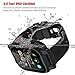 IP68 Waterproof for Apple Watch Case 44mm Series 4 Black,Full Sealed Rugged Case With Built-in Screen Protector for iWatch Case 44mm With Soft Silicone Watch Band