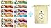 Bobo's Oat Bars All Natural, Gluten Free, All 12 Flavors Variety, 3 oz Bars, Pack of 12 (1 Each 12 Flavors)