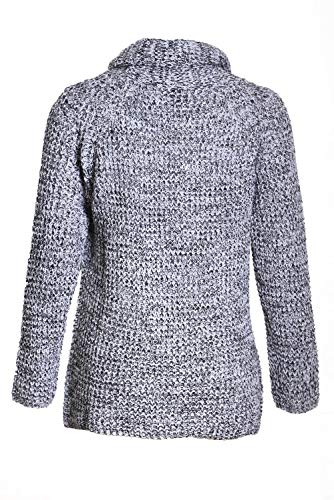FIYOTE-Damen-Winterjacke-Warm-Strickjacke-Rollkragen-Cardigan-Strickpullover-Casual-Wrap-Wickel-Pullover-Sweater-7-Farbe-SMLXLXXL