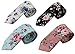 Mantieqingway Men's Cotton Printed Floral Neck Tie Skinny Tie