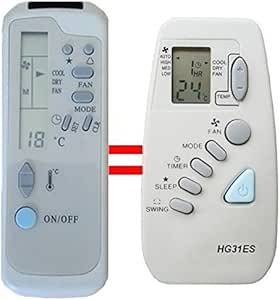 Amazon.com: Replacment for Goodman Air Conditioner Remote Control Model ...
