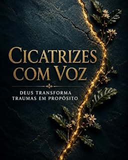 Livro Cicatrizes com voz: Como Deus Transforma Traumas em Propósito