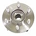 Longgo HU541001 x2 Rear Wheel Bearing Hub Assembly Replacement parts For 2003~2006 Expedition 2003~2006 Navigator (Set of 2 Pieces)