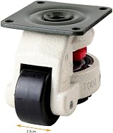 ALEto 4PCS Heavy Duty Leveling Casters 360 Swivel Workbench Retractable Rod view 2
