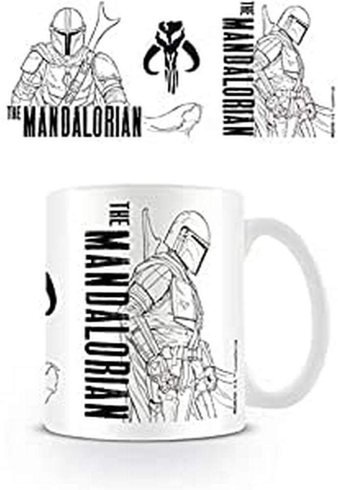 Star Wars: The Mandalorian (Line Art) Mug