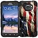 Samsung Galaxy S7 Active / G891 Case - Armatus Gear (TM) Advanced Armor Hybrid Dual Protective Phone Cover (Not Compatible with Samsung Galaxy S7 & S7 Edge) - American Flag