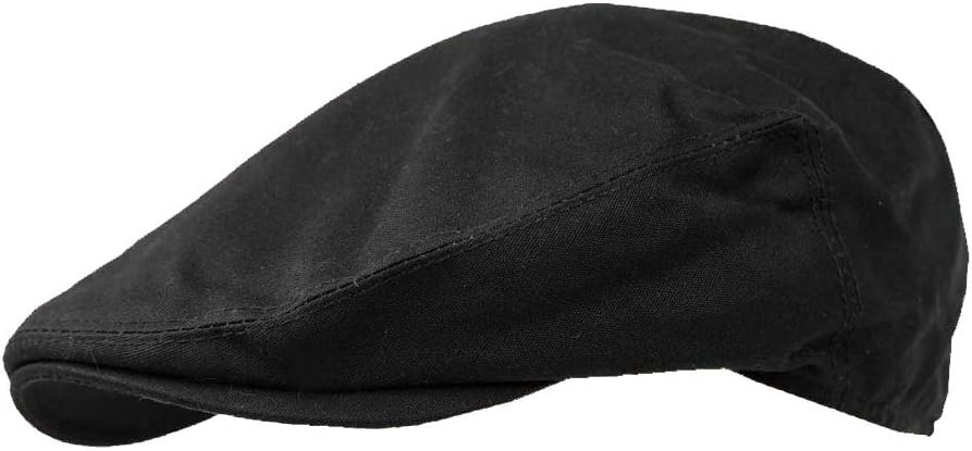 FailsworthHats Wax Flat Cap Earland Brothers - Black Wax